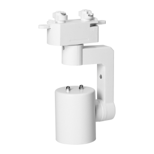RELI TL-1 GU10 track-mounted light fixture, max 35W, white