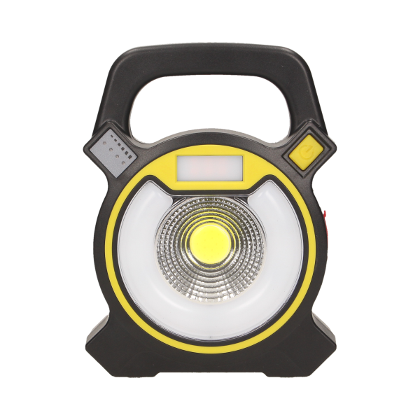 PAMIR LED 5W worklight with battery, 300lm, IP44, 6000K, 2x1200mAh, with USB charger and powerbank