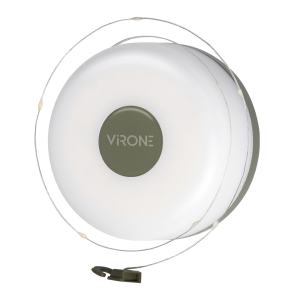 Camping string lights, 80/200lm, 2000mAh, 3000K, 8m