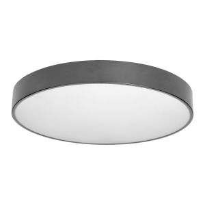DUARA ceiling light, 2xE27 max 120W, IP20, silver