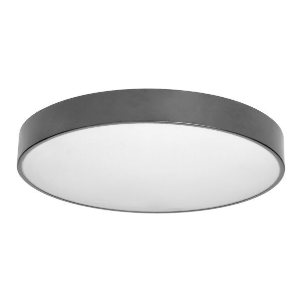 DUARA ceiling light, 2xE27 max 120W, IP20, silver