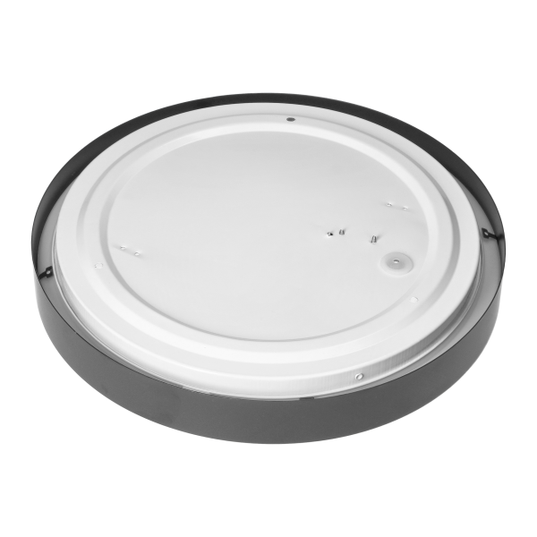 Plafon DUARA, 2xE27 max 120W, IP20, srebrny