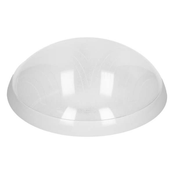ROVI MV, ceiling light with microwave sensor, 75W, E27, IP20, IK10, clear, polycarbonate lampshade