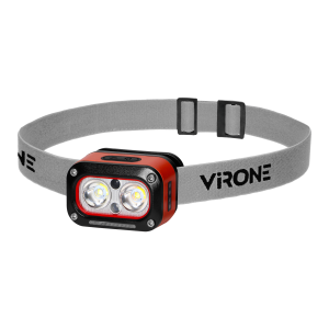 LED Headlamp with motion sensor, 300lm, 800mAh, CCT, movable head