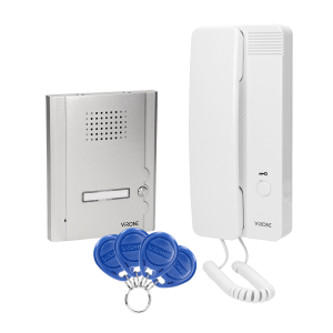 Single-family doorphone set, flush-mounted, with proximity tags reader, MALO