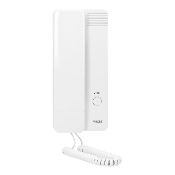 Zestaw domofonowy jednorodzinny, podtynkowy z czytnikiem breloków zbliżeniowych, MALO