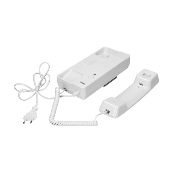 Zestaw domofonowy jednorodzinny, podtynkowy z czytnikiem breloków zbliżeniowych, MALO