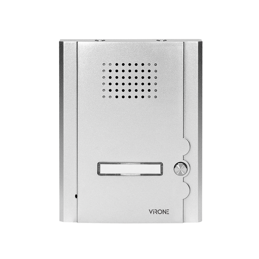 Zestaw domofonowy jednorodzinny, podtynkowy z czytnikiem breloków zbliżeniowych, MALO