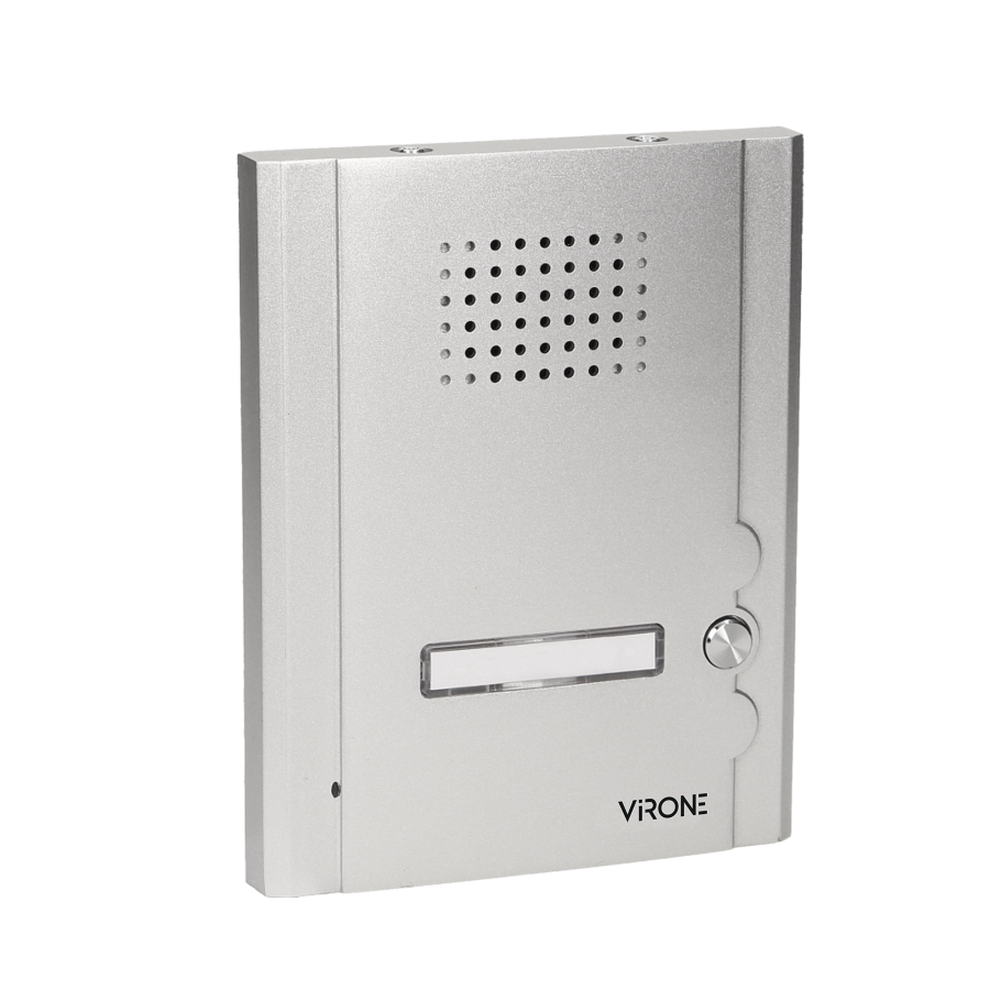 Zestaw domofonowy jednorodzinny, podtynkowy z czytnikiem breloków zbliżeniowych, MALO