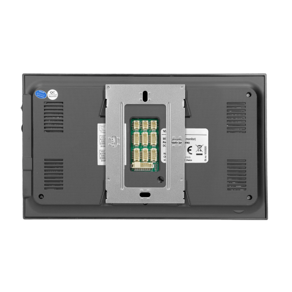 VIFIS Full HD video doorphone set, handset-free, 7" LCD monitor, OSD menu, Full HD camera, code lock, card/proximity tags reader