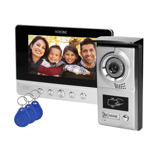 Single family videodoorphone CHARON BAX, 7"