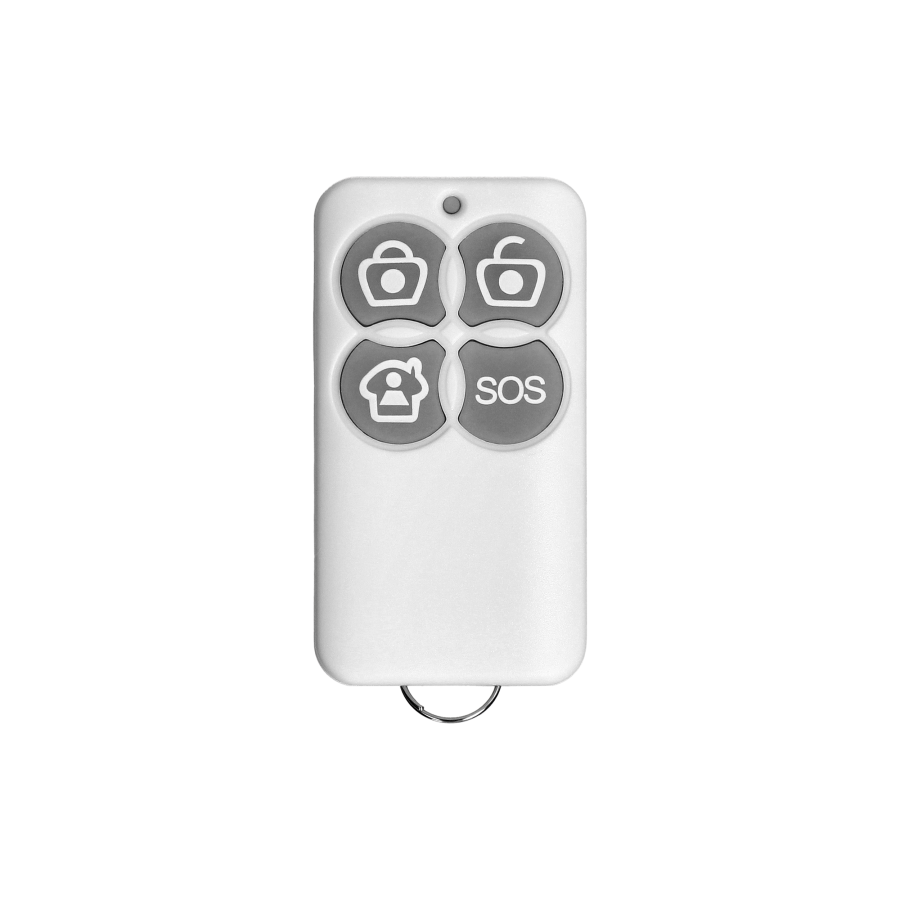 Solar PIR alarm with build-in siren, Wi-Fi and remote control, compatible with TUYA