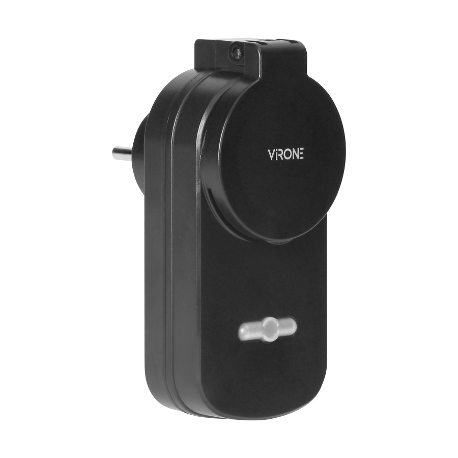 Set of wireless sockets with a remote control unit, 2+1, IP44