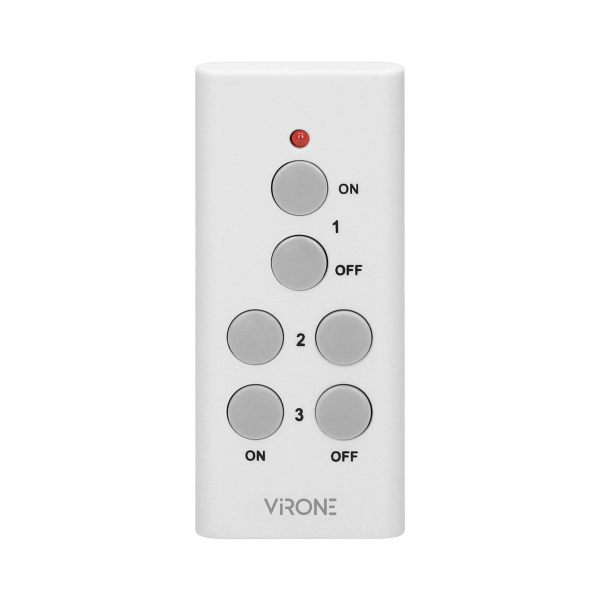 Wireless E27 lamp holder with remote control unit