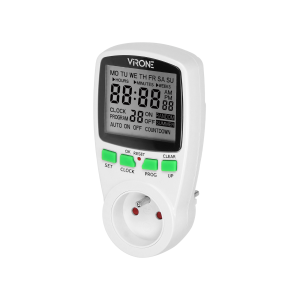 Digital timer with LCD display
