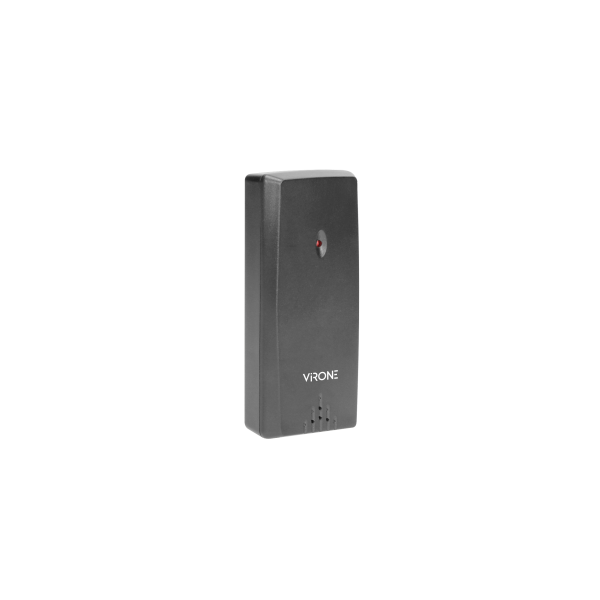 Wireless weather station with outdoor and indoor humidity and temperature indications, black