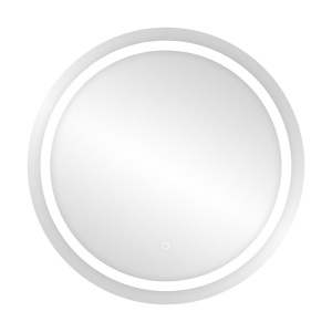 LED mirror round 70cm diameter, built-in switch, with margin, 4000K