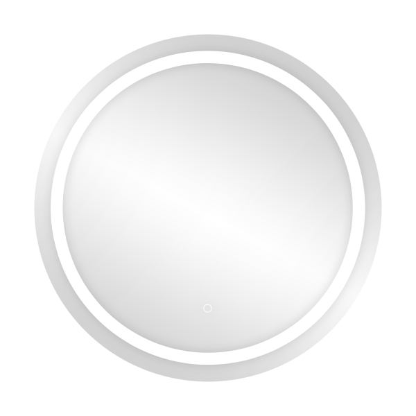 LED mirror round 70cm diameter, built-in switch, with margin, 4000K