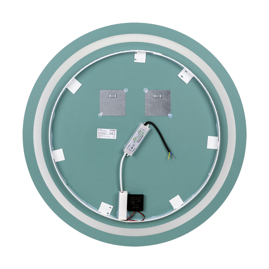 LED mirror round 70cm diameter, built-in switch, with margin, 4000K