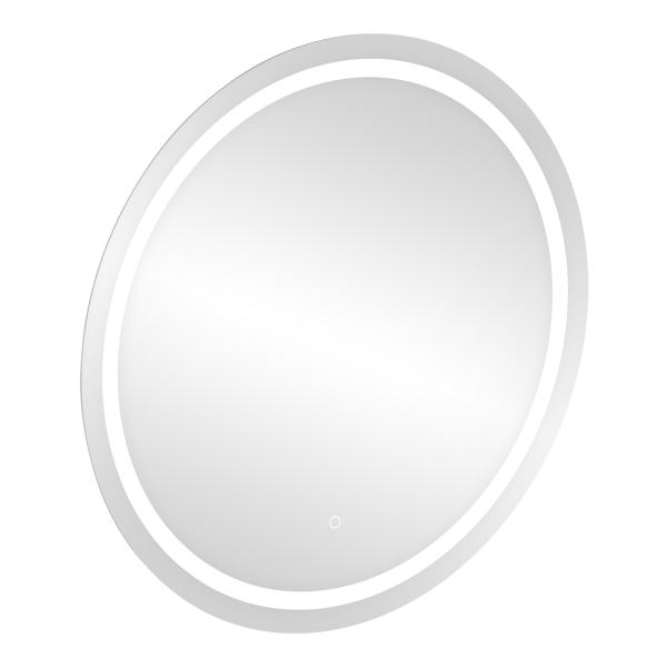 LED mirror round 80cm diameter, built-in switch, with margin, 4000K