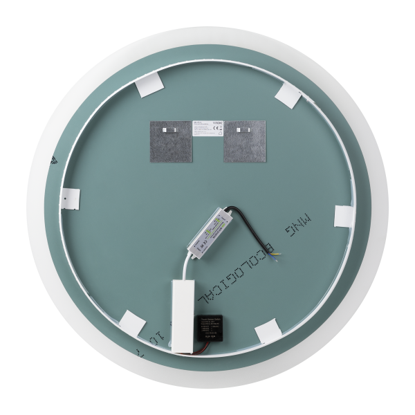 LED mirror round 70cm diameter, built-in switch, without margin, 4000K