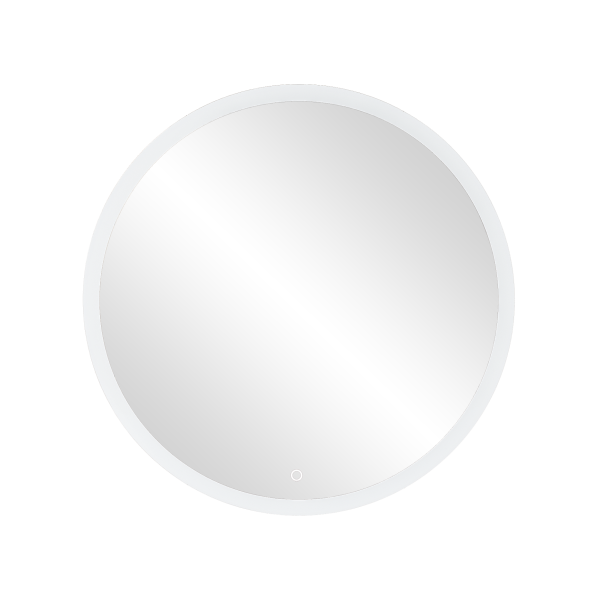 LED mirror round 80cm diameter, built-in switch, without margin, 4000K