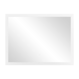 Lustro prostokątne poziome LED 80x60 cm (z wbudowanym włącznikiem, bez marginesu, 4000K)