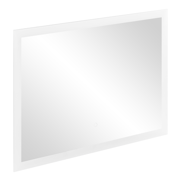 Lustro prostokątne poziome LED 80x60 cm (z wbudowanym włącznikiem, bez marginesu, 4000K)