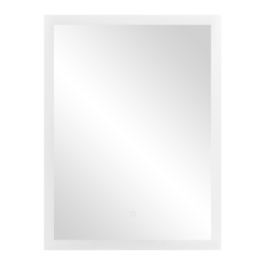 Lustro prostokątne pionowe LED 60x80 cm (z wbudowanym włącznikiem, bez marginesu, 4000K)