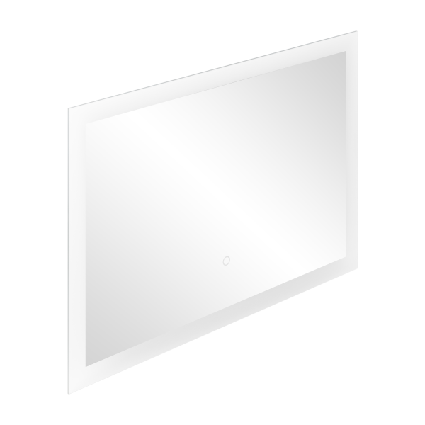 Lustro prostokątne poziome LED 70x50 cm (z wbudowanym włącznikiem, bez marginesu, 4000K)