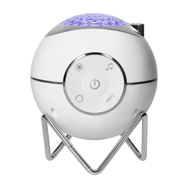 Star projector 15 modes, 5 relaxing sounds, possibility to play your own music via bluetooth, remote control, battery-powered