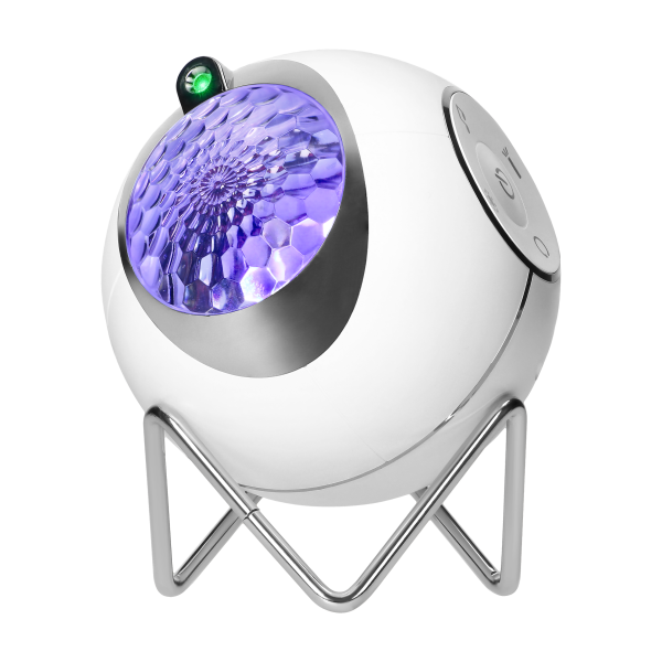 Star projector 15 modes, 5 relaxing sounds, possibility to play your own music via bluetooth, remote control, battery-powered