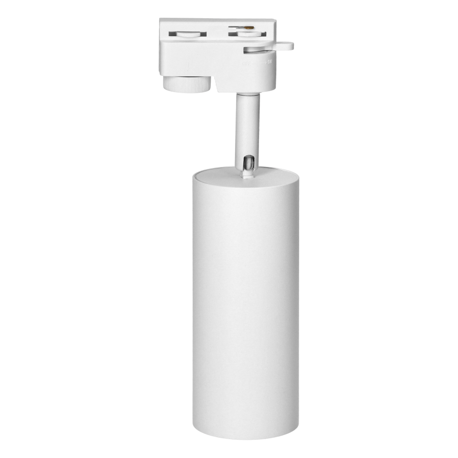 JARI track light fixture, GU10, 140 mm, white