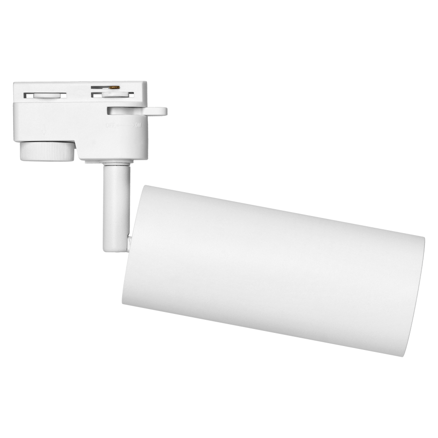 JARI track light fixture, GU10, 140 mm, white