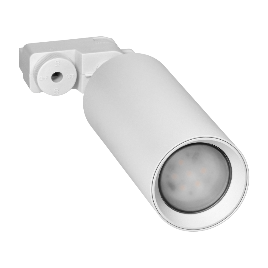 JARI track light fixture, GU10, 140 mm, white