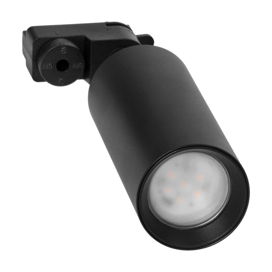 JARI reflektor na szynę GU10, 140 mm, czarny