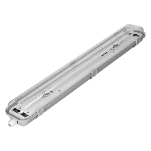 VUMBI III, dust-proof luminaire for T8 LED, IP65, 60cm