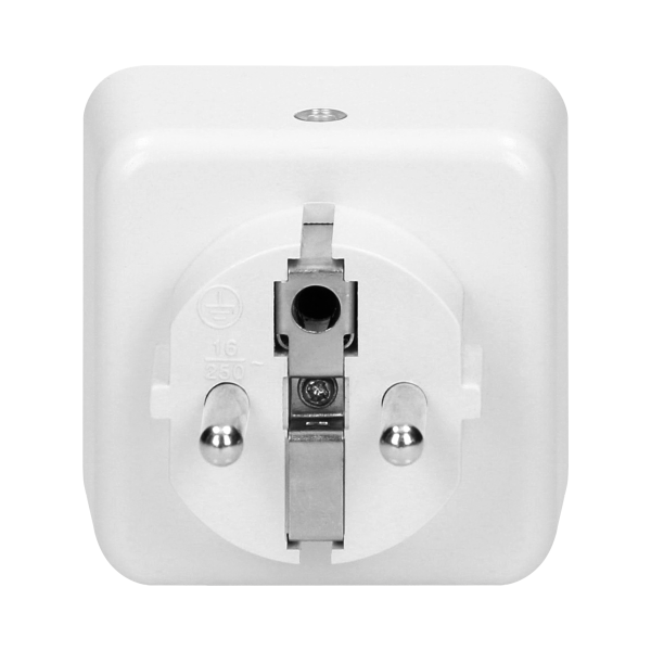 Plug-in LED night lamp with 230V socket, 4000K