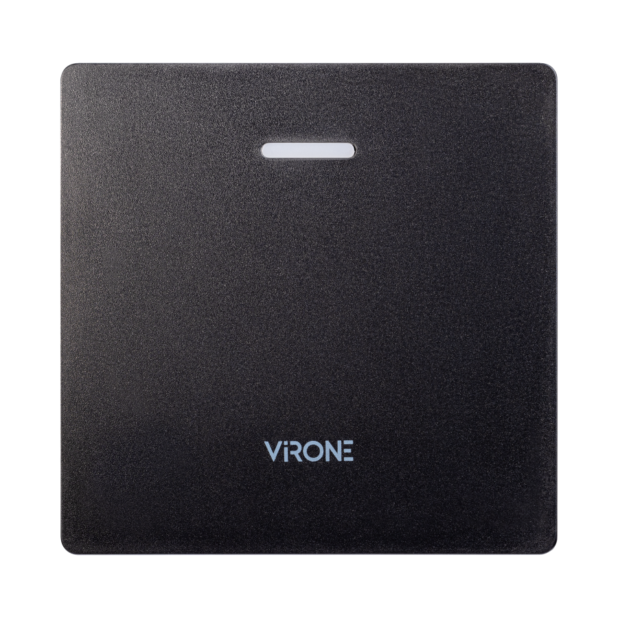 TELERO AC, wireless mains-powered doorbell, battery free doorbell button, learning system, 36 sounds, 200m, black