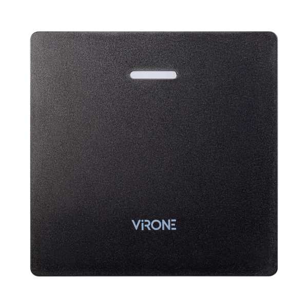 TELERO AC, wireless mains-powered doorbell, battery free doorbell button, learning system, 36 sounds, 200m, black