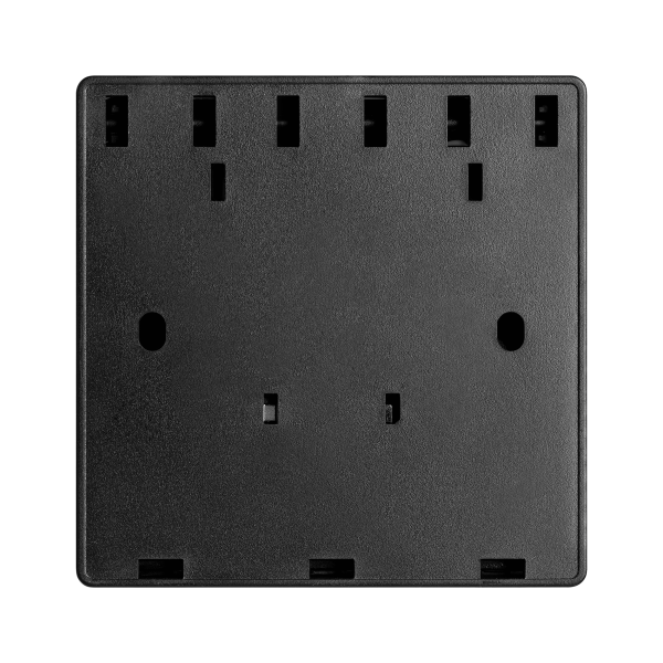 TELERO AC, wireless mains-powered doorbell, battery free doorbell button, learning system, 36 sounds, 200m, black