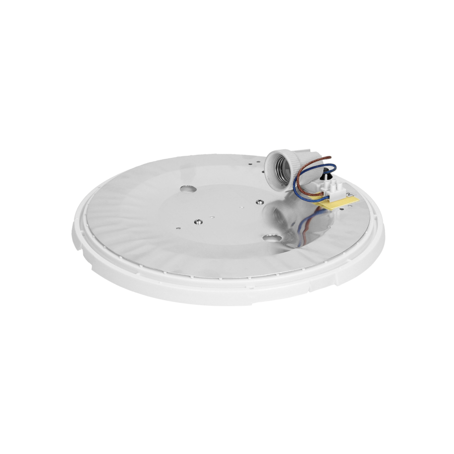 ROVI MV, lighting fixture with microwave sensor, 75W, E27, IP20, IK1075W, E27, IK10, clear PC shade