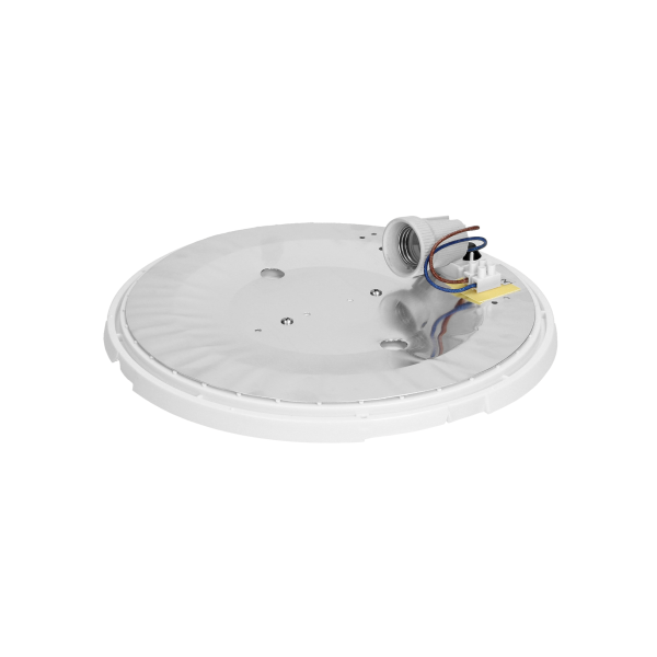 ROVI MV, lighting fixture with microwave sensor, 75W, E27, IP20, IK1075W, E27, IK10, clear PC shade
