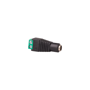 DC 2.1/5.5 socket with connector for rapid installation of mono LED strips