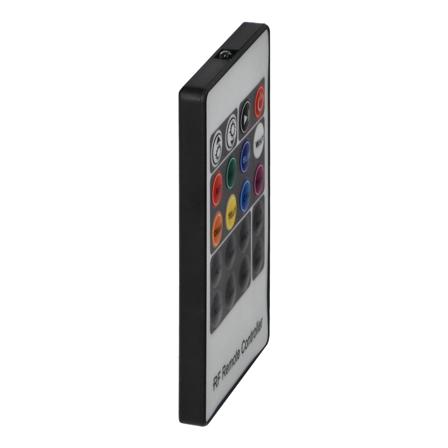 Wireless radio frequency (RF) controller for RGB strips (multi-coloured LED lighting sets)