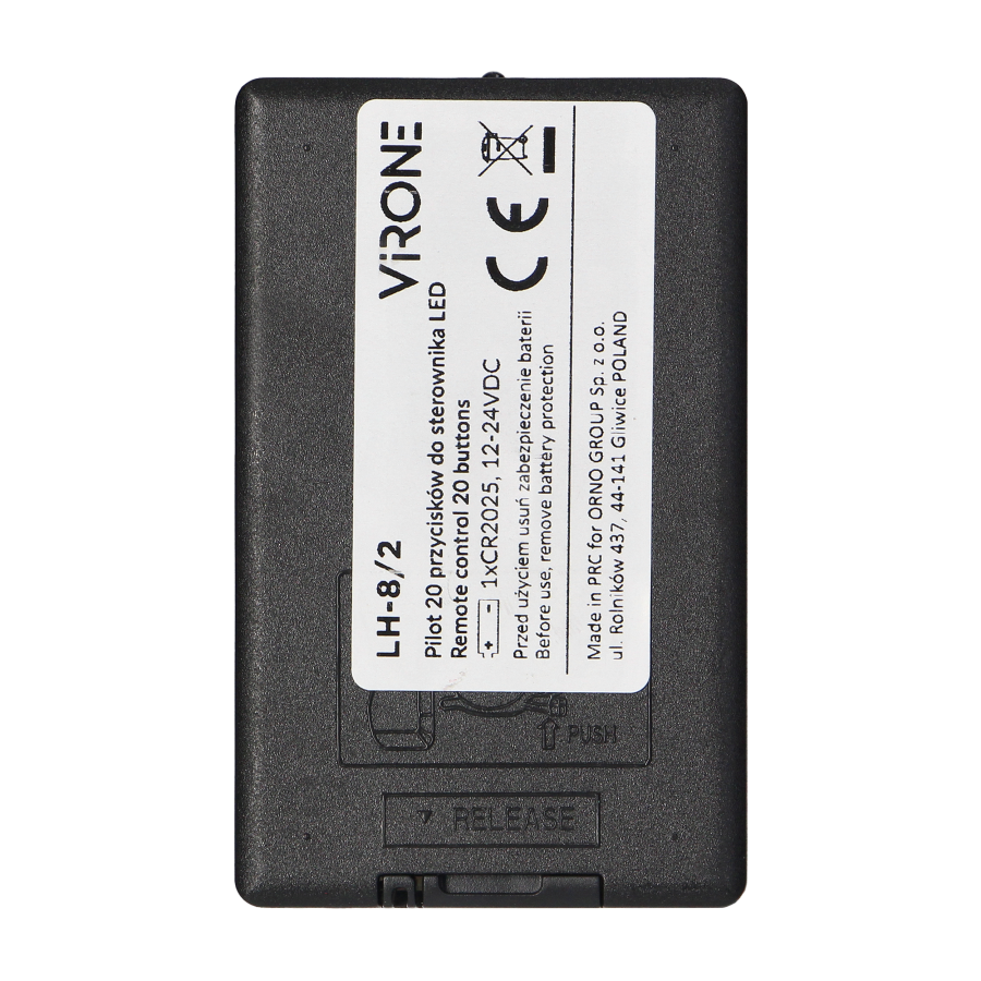 Bezprzewodowy sterownik radiowy (RF) do taśm RGB (wielokolorowych zestawów oświetleniowych LED)