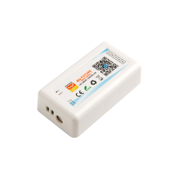 Wireless controller for RGBW (multi-coloured and white LED strips) controlled by smartphone