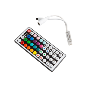 Bezprzewodowy sterownik do taśm RGB (wielokolorowych taśm oświetleniowych LED) z pilotem 44 przyciskowym
