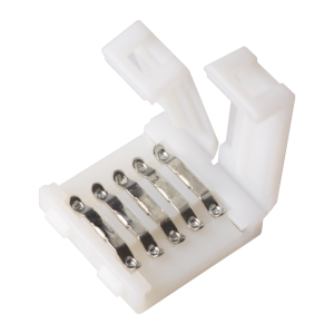Connector for quick assembly (quick-connector) of multicolour RGBW LED strips 12mm 5pin-5pin