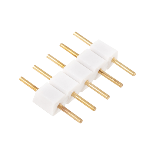 Złączka do montażu wielokolorowych taśm LED RGBW 12mm pin-pin